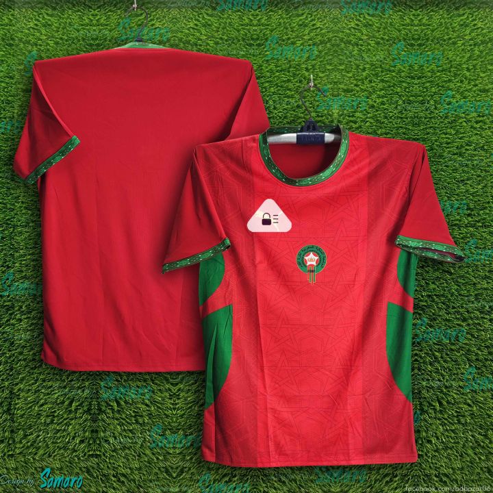 Morocco%20World%20Cup%20Jersey%202026%20Football%20Jersey%20For%20Men%20-%20Half%20Sleeve%20t%20shirt%20-%20Morocco%20Jersey%202026%20-%20Image%204