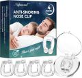 Silicone Magnetic Anti Snore Nose Clip..