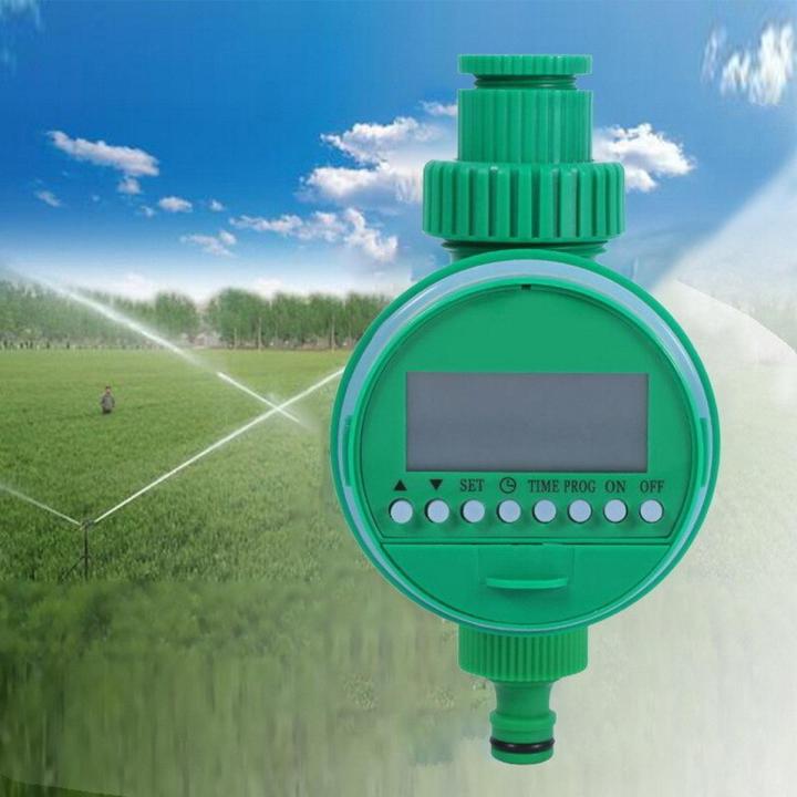 Waterproof Automatic Electronic Solenoid Valve Watering Timer Garden ...