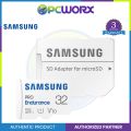 【Ready Stock+FREE Shipping+COD】Samsung 32GB / 64GB / 128GB / 256GB PRO Endurance micro SD Memory Card for Video/CCTV Monitoring. 