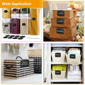 24PCS Basket Labels, Premium Bin Basket Labels Clip On. 