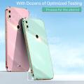 For Huawei Nova 3 Back Cover Fashion Shiny Plating Square Bumper Camera Protection Case Soft Silicone Shockproof Protective Mobile Phone Cases. 