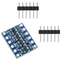 20Pcs 4 Channel IIC I2C Logic Level Converter Bi-Directional Module 3.3V to 5V Shifter for Arduino (Pack of 10).