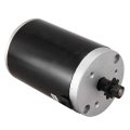 MY6812 Dc 150W 12V High Speed Motor with Belt Pulley, Electric Turbine Motor Brushed Motor. 
