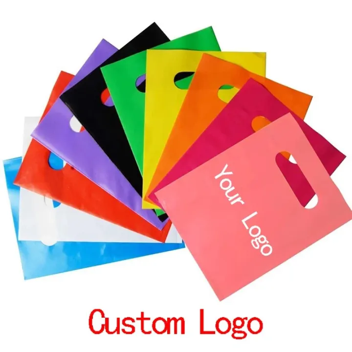 50/100PCS%20Shopping%20Bag%20logo%20Colorful%20Poly%20Tote%20Bags%20Plastic%20Gift%20Bag%20Businesses%20Customer%20Plastic%20Bag(Print%20Fee%20isn't%20Included%20-%20Image%203