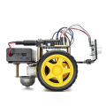 Programming education 2 ultrasonic obstacle avoidance car robot kit. 