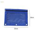 Pen Bag Binder Pencil Pouch Lightweight Cosmetic Bag Office Stationery Organizer Pencil Bags for Boys and Girls Children Teen Birthday Gifts. 