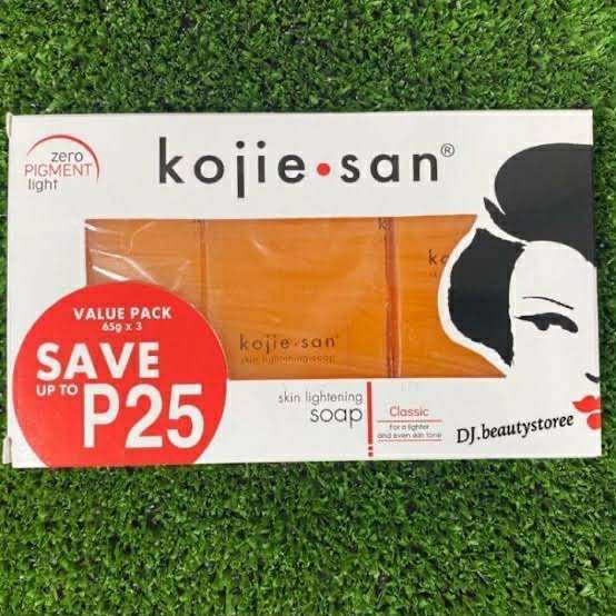 Kojie San Skin Lightening Kojic Acid Soap 3 pice