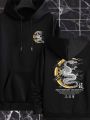 New Stylish dragon printed Hoddie Mans $ Girls.