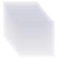 20Pcs Clear Mylar Stencil Sheets 12 inch Blank Stencil Material Sheets,for Compatible Cricut & Silhouette Cutting.