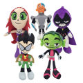 25CM Kawaii Movie Teen Titans Go Plush Dolls Toys Robin Cyborg Starfire Raven Beast Boy Stuffed Peluche Juguetes Kids For Gifts. 