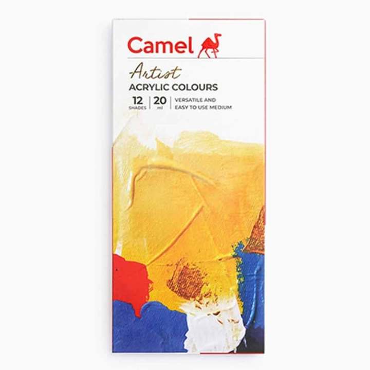 Camel Artists Acrylic Color 20ml 12 Shade