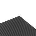 4 carbon fiber board black 3K diagonal matte panel thin plate. 