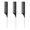 【beauty code store】Hairdressing Comb Steel Tail Comb Highlighting Hair Comb Needle-Point Hair Salon Barber Shop Hair Cutting. 