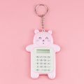 Portable Kawaii Mini Calculator Pocket Size 8 Digits Display Cartoon Mini Ultra-thin Button Cute Calculator School Stationery. 