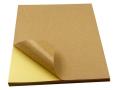 Brown Kraft Sticker Paper A4 | Printable Self-Adhesive Labels for Crafts, Scrapbooking & Business Use. 
