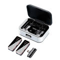-2 wireless collar clip microphone DSP noise reduction video. 