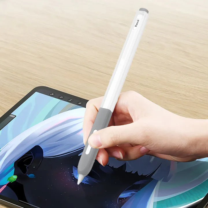 Soft%20Silicone%20Protective%20Case%20Ultra-thin%20Color-blocking%20Pen%20Sleeve%20Compatible%20For%20Ipencil%202nd%20Generation%20Stylus%20-%20Image%204