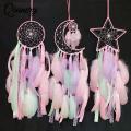 3 Pieces Dream Catcher Moon Sun Star Handmade Traditional Design Dreamcatcher For Wall Hanging Home Decoration. 