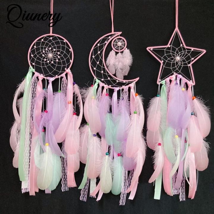 3 Pieces Dream Catcher Moon Sun Star Handmade Traditional Design Dreamcatcher For Wall Hanging Home Decoration