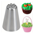 Stainless Steel Cake Decorating universal baking grass nozzle. 
