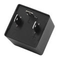 Electronic LED Adjustable Flasher Relay for Turn Signal Light Blinker.