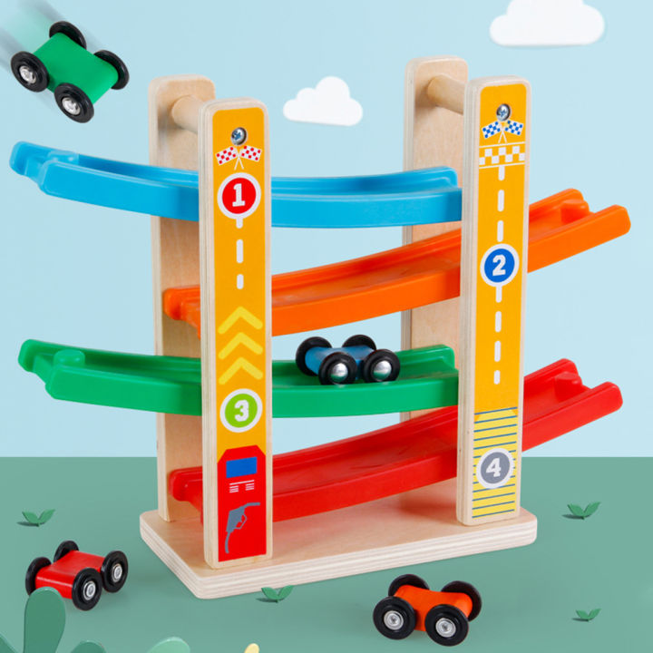 TOP%20BRIGHT%20Wooden%20Car%20Ramp%20Toys%201%202%203%20Year%20Old%20Boy%20Gifts,%20Montessori%20Toys%20for%20Toddlers%20-%20Toddler%20Race%20Track%20Car%20with%204%20Cars,%204%20Ramps,%20Parking%20Lot%20-%20Image%207