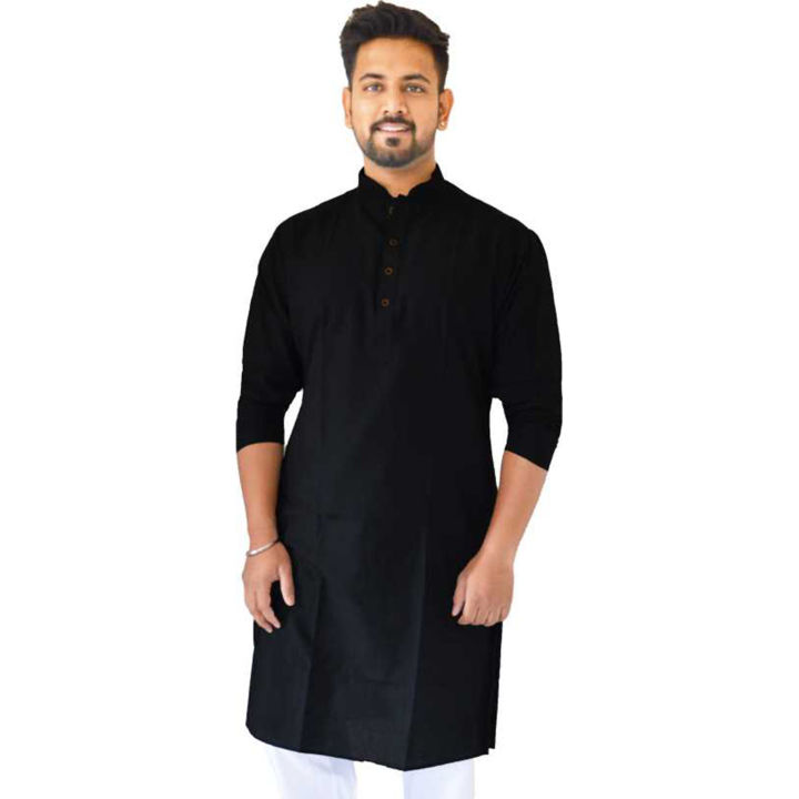 Cotton%20Exclusive%20Long%20Sleeve%20Panjabi%20for%20Men%20-%20Image%202