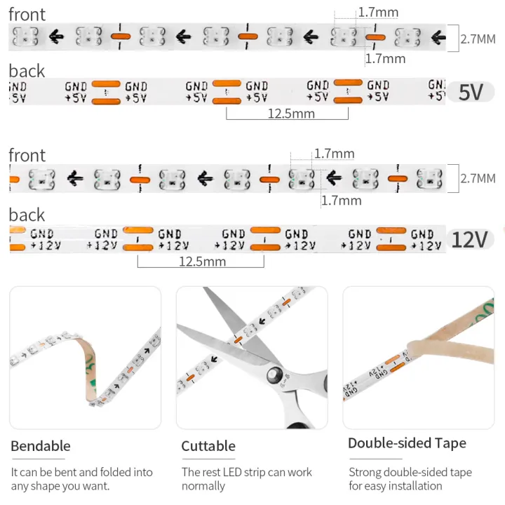 Ultra%20Narrow%202.7mm%20WS2812B%20LED%20Strip%20WS2812%202020%20160Leds/m%20individually%20addressable%20Samrt%20RGBIC%20Light%20Tape%20DC5V/12V%20-%20Image%203