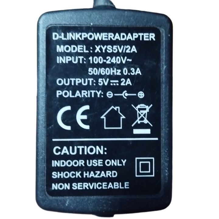 D-link power adapter 5v-..2amp