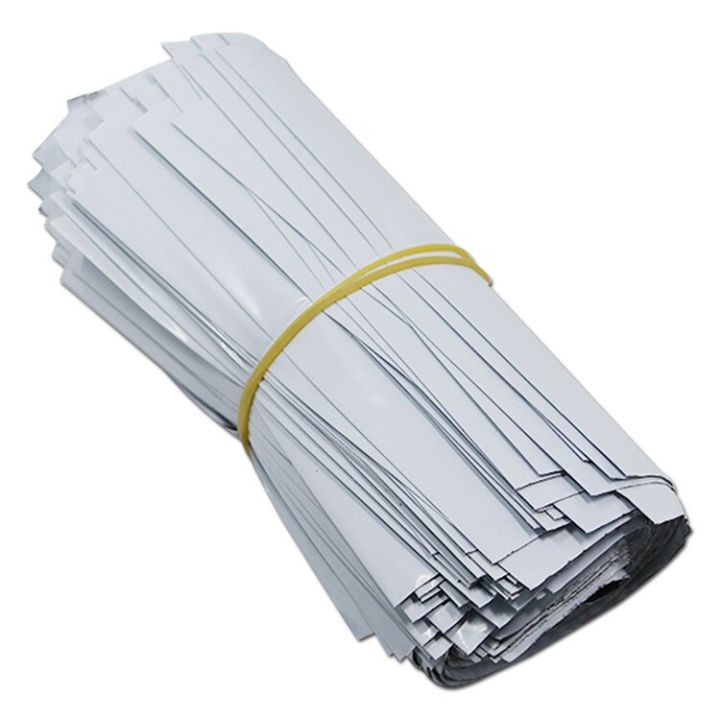 (14"x18"+2) inch 50 Pcs Courier poly Bag/parcel poly Bag/Mailer poly Bag white colour