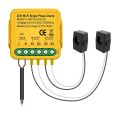 Tuya WiFi Smart Home Energy Monitor 2.4GHZ Smart Energy Meter Single Phase Consumption Monitor with 2 Clamp-02#.