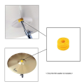 20Pcs Cymbal Stand Felt Washer Pad Replacement Round Soft for Drum Set Cymbals (Random Color ).