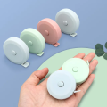 Custom hot selling portable color random ruler retractable mini tape measure. 