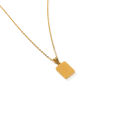【Lejia】St.kunkka 316L Steel Necklace Pendant A-Z Gift For Women. 