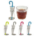 Umbrella Shape Tea Infuser Silicone Stainless Steel Herbal Spice Strainer Filter Mesh Tea Maker Teapot Tool Teaweare Cologo. 