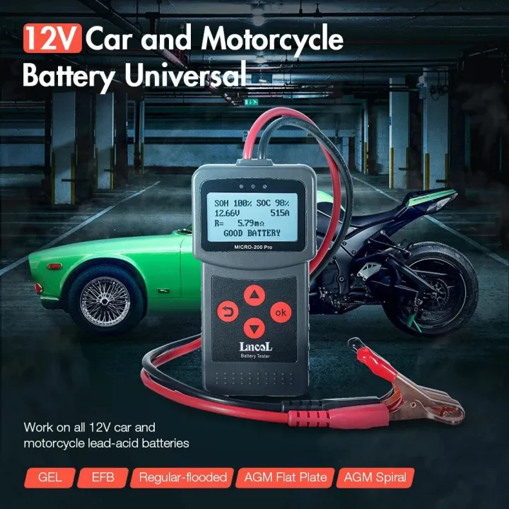 Lancol%20Micro%20200%20Pro%2012V%2024V%20Car%20Battery%20Tester%2040-2000%20CCA%20Cranking%20Charging%20Motorcycle%20Battery%20Analyzer%20Tools%20With%20LED%20Light%20-%20Image%202