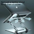 Ayarlanabilir dizüstü bilgisayar standı taban desteği dizüstü standı Macbook Xiaomi Tablet bilgisayar için soğutma pedi braketi masa standı Lapdesk. 