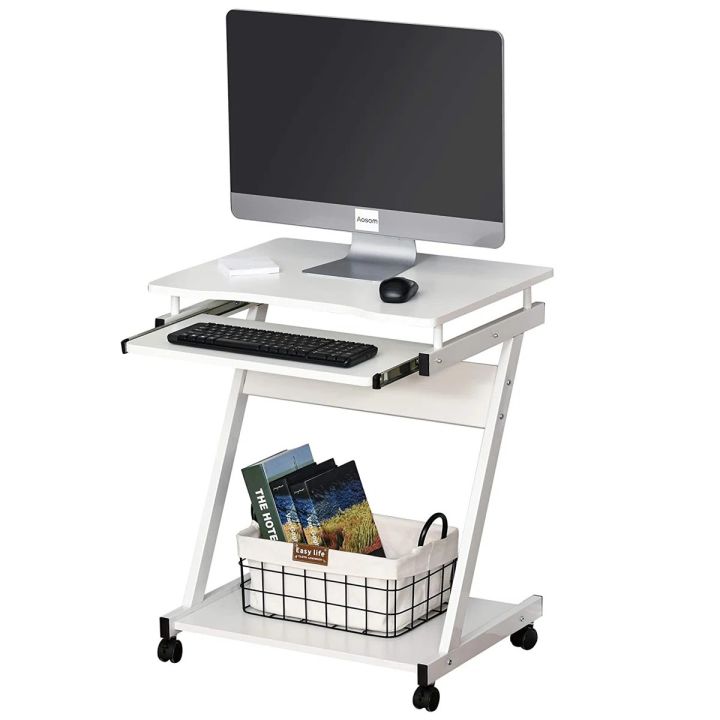 Z shape Reading Desk + computer desk+ PC Table for Small Spaces