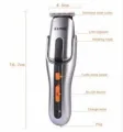 Kemei KM-680A Rechargeable Professional 8 in 1 Cordless Hair Beard Trimmer Clipper for Men.