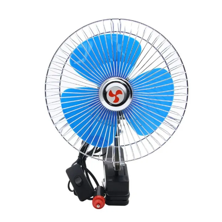 12V%20Clip-On%20Car%20Fan%20Portable%20Mini%20Vehicle%20Dashboard%206%20Inch%20-%20Image%202