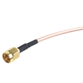 TWEXQNY 6X 3 Feet SMA Male Plug to BNC Male RF Pigtail Jumper Caxial Cable RG316 1m.
