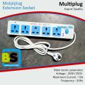 MultiPlug Extension Socket Heavy Duty 5 gang Multi Socket. 