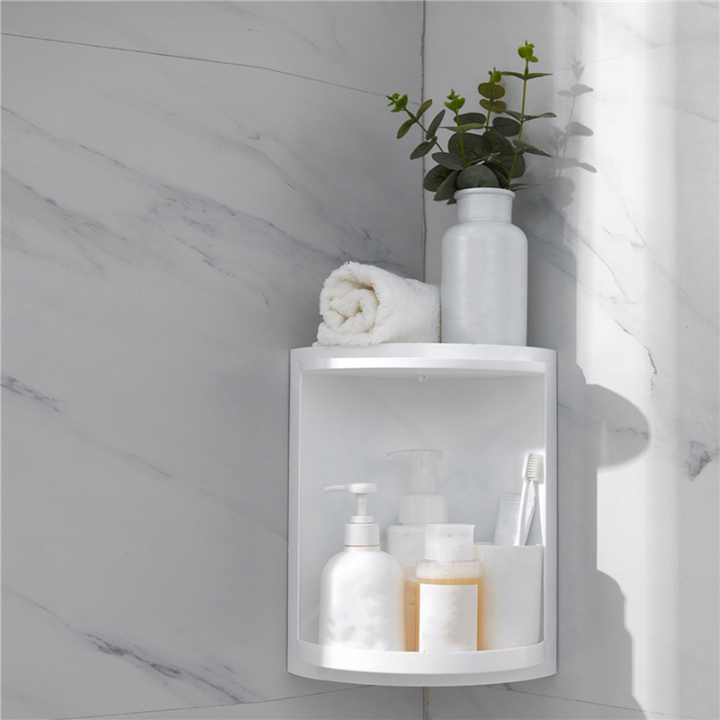 FORIDE%203X%20Bathroom%20360%20Degree%20Rotating%20Shelf%20Kitchen%20Toilet%20Shelf%20Corner%20Shelf%20Bathroom%20Storage%20Rack%20Cabinet%20Multi%20Layer%20-%20Image%204