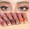 Eyeshadow Stick Double Color Gradient Shimmer Eye Shadow Cream Pen Eye Makeup Cosmetic. 