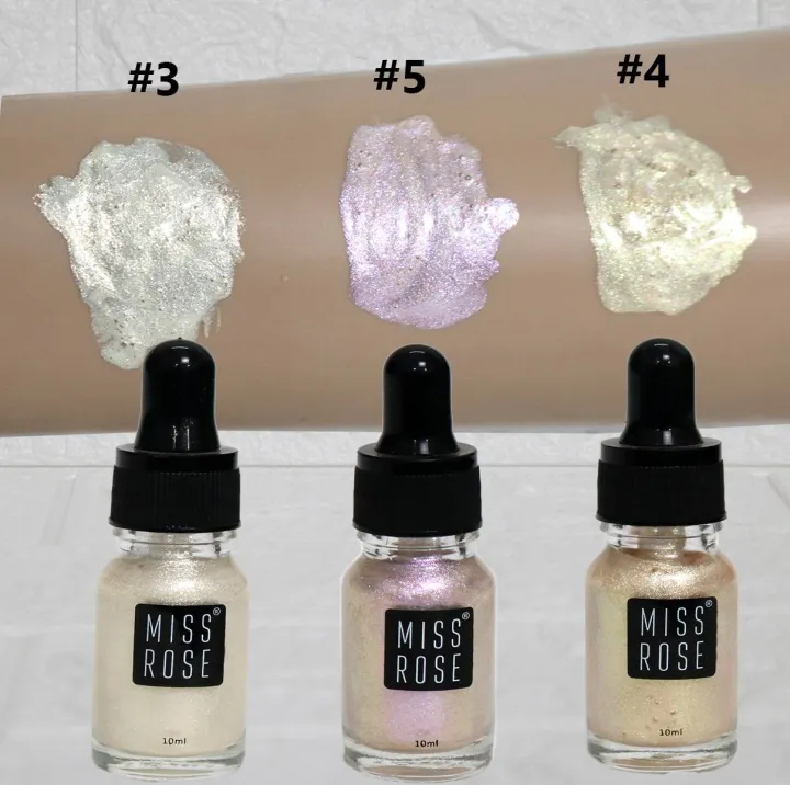 〽️ Miss Rose Liquid Highlighter – 10ml | Instant Shimmer Glow ...