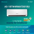 Hisense 1.5 Ton Inverter Air Conditioner AS-18TW4RMATD01BU. 