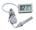 Mini Digital LCD Digital Thermometer Hygrometer Fridge Freezer Temperature Humidity Meter with Requires Battery.
