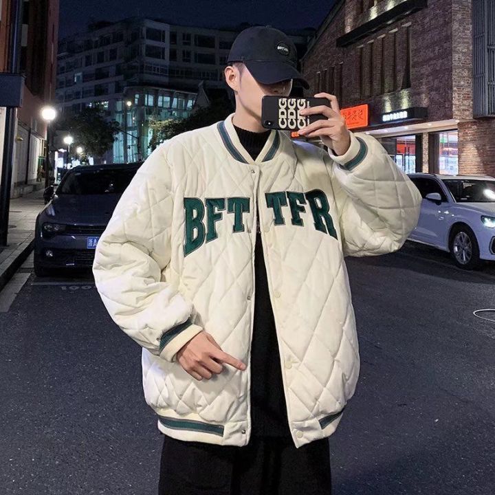 Baseball%20Uniform%20Cotton%20Clothes%20Men%20and%20Women%20Winter2022New%20Letter%20Cotton%20Clothing%20Hong%20Kong%20StyleinsDiamond%20Lattice%20Couple%20Jacket%20Coat%20-%20Image%207