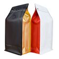100PCS High Quality Matte Black White Tea Packaging Box Bottom Pouch For Roasted Coffee Beans Packaging Bag 4oz 8oz 16oz. 